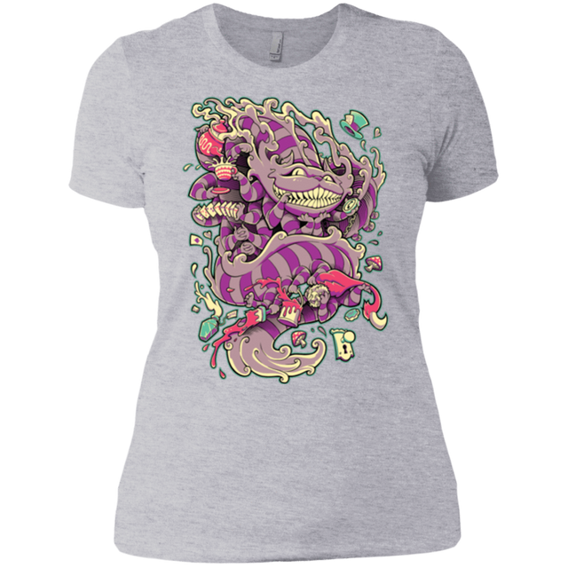 T-Shirts Heather Grey / X-Small Cheshire Dragon Women's Premium T-Shirt