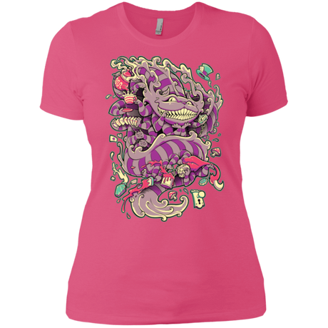 T-Shirts Hot Pink / X-Small Cheshire Dragon Women's Premium T-Shirt