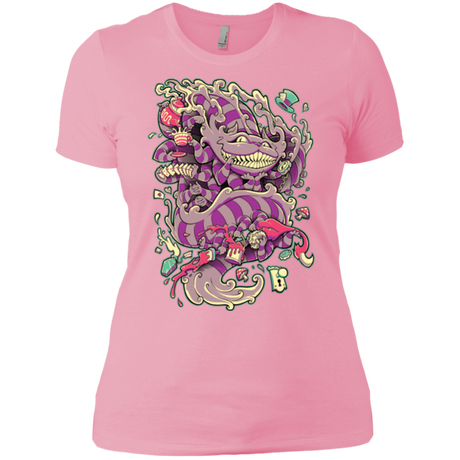 T-Shirts Light Pink / X-Small Cheshire Dragon Women's Premium T-Shirt