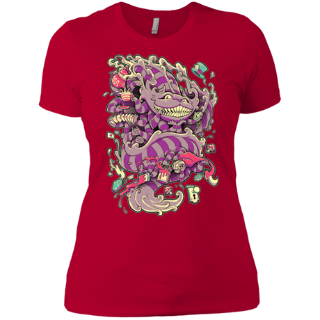 T-Shirts Red / X-Small Cheshire Dragon Women's Premium T-Shirt
