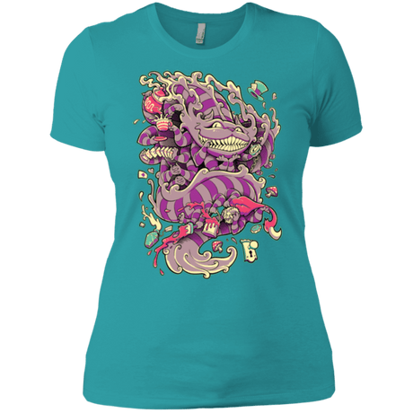 T-Shirts Tahiti Blue / X-Small Cheshire Dragon Women's Premium T-Shirt