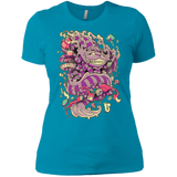T-Shirts Turquoise / X-Small Cheshire Dragon Women's Premium T-Shirt