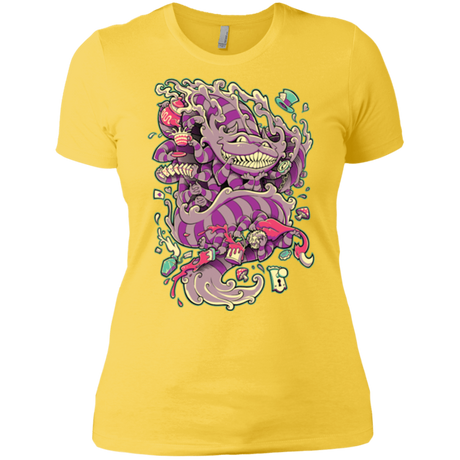 T-Shirts Vibrant Yellow / X-Small Cheshire Dragon Women's Premium T-Shirt