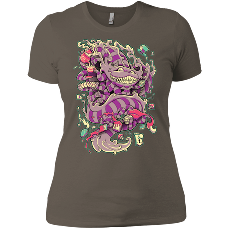 T-Shirts Warm Grey / X-Small Cheshire Dragon Women's Premium T-Shirt
