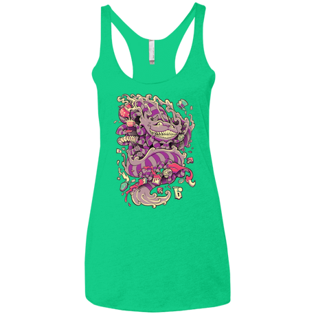 T-Shirts Envy / X-Small Cheshire Dragon Women's Triblend Racerback Tank