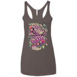 T-Shirts Macchiato / X-Small Cheshire Dragon Women's Triblend Racerback Tank