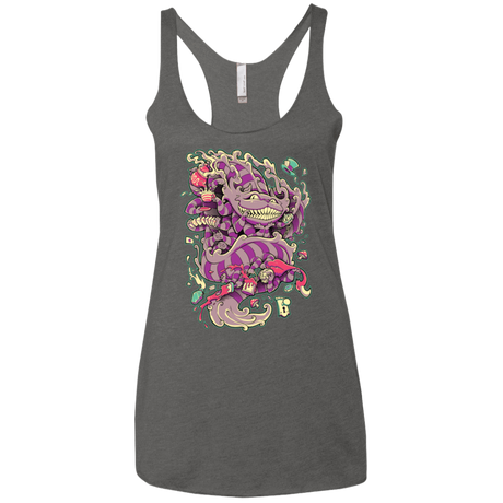 T-Shirts Premium Heather / X-Small Cheshire Dragon Women's Triblend Racerback Tank