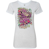 T-Shirts Heather White / Small Cheshire Dragon Women's Triblend T-Shirt