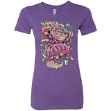 T-Shirts Purple Rush / Small Cheshire Dragon Women's Triblend T-Shirt