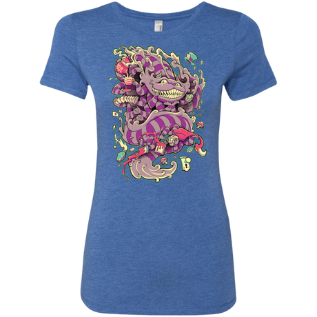 T-Shirts Vintage Royal / Small Cheshire Dragon Women's Triblend T-Shirt