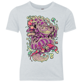 T-Shirts Heather White / YXS Cheshire Dragon Youth Triblend T-Shirt
