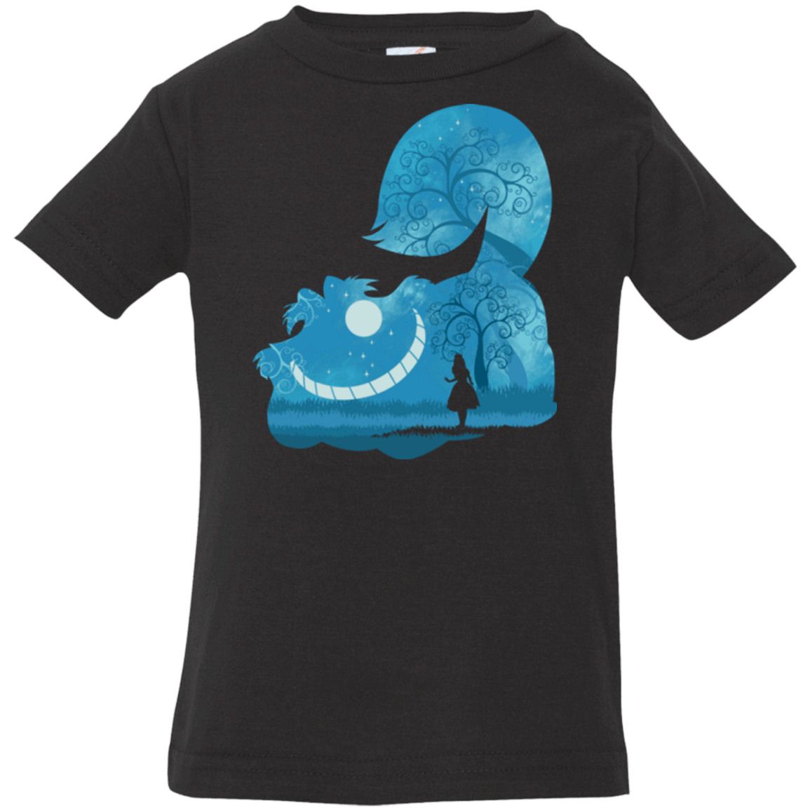 T-Shirts Black / 6 Months Cheshire Portrait Infant Premium T-Shirt