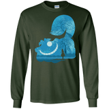 T-Shirts Forest Green / S Cheshire Portrait Men's Long Sleeve T-Shirt