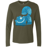 T-Shirts Military Green / S Cheshire Portrait Men's Premium Long Sleeve