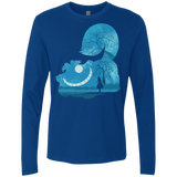 T-Shirts Royal / S Cheshire Portrait Men's Premium Long Sleeve