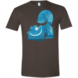 T-Shirts Dark Chocolate / S Cheshire Portrait Men's Semi-Fitted Softstyle