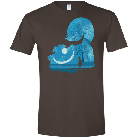 T-Shirts Dark Chocolate / S Cheshire Portrait Men's Semi-Fitted Softstyle