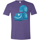 T-Shirts Heather Purple / S Cheshire Portrait Men's Semi-Fitted Softstyle