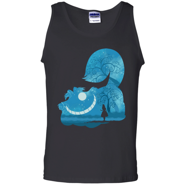 T-Shirts Black / S Cheshire Portrait Men's Tank Top