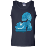 T-Shirts Navy / S Cheshire Portrait Men's Tank Top