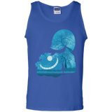 T-Shirts Royal / S Cheshire Portrait Men's Tank Top