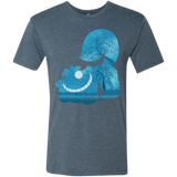 T-Shirts Indigo / S Cheshire Portrait Men's Triblend T-Shirt