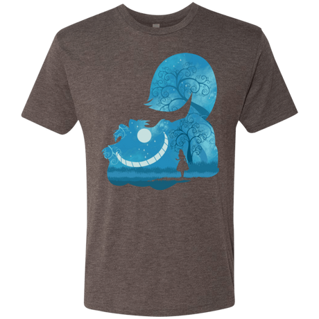 T-Shirts Macchiato / S Cheshire Portrait Men's Triblend T-Shirt