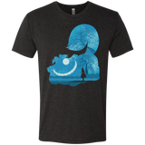 T-Shirts Vintage Black / S Cheshire Portrait Men's Triblend T-Shirt