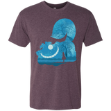 T-Shirts Vintage Purple / S Cheshire Portrait Men's Triblend T-Shirt