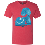 T-Shirts Vintage Red / S Cheshire Portrait Men's Triblend T-Shirt