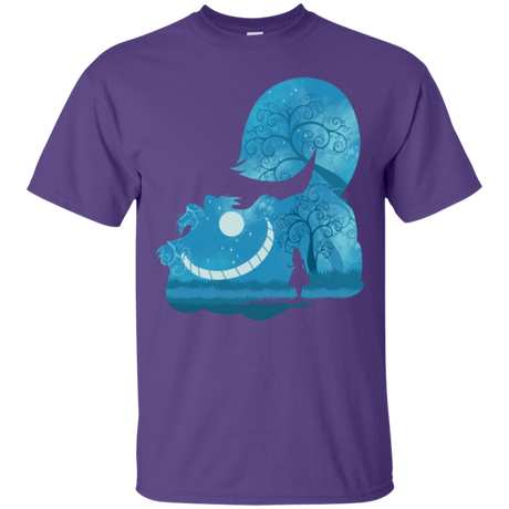 T-Shirts Purple / S Cheshire Portrait T-Shirt