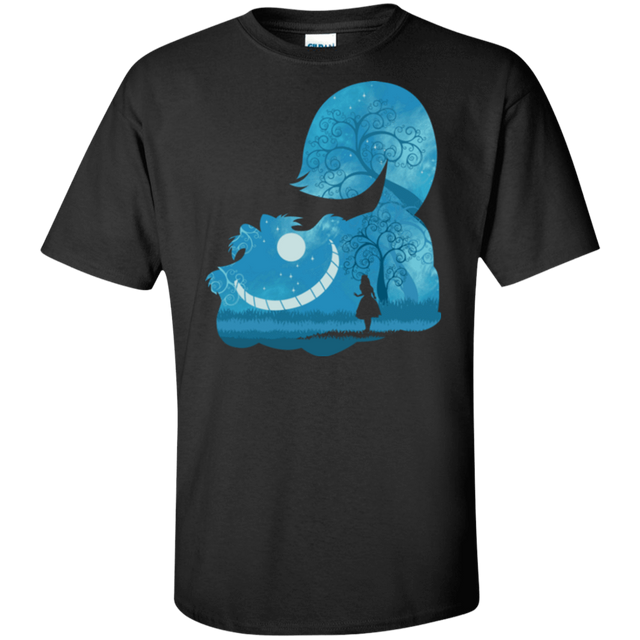 T-Shirts Black / XLT Cheshire Portrait Tall T-Shirt