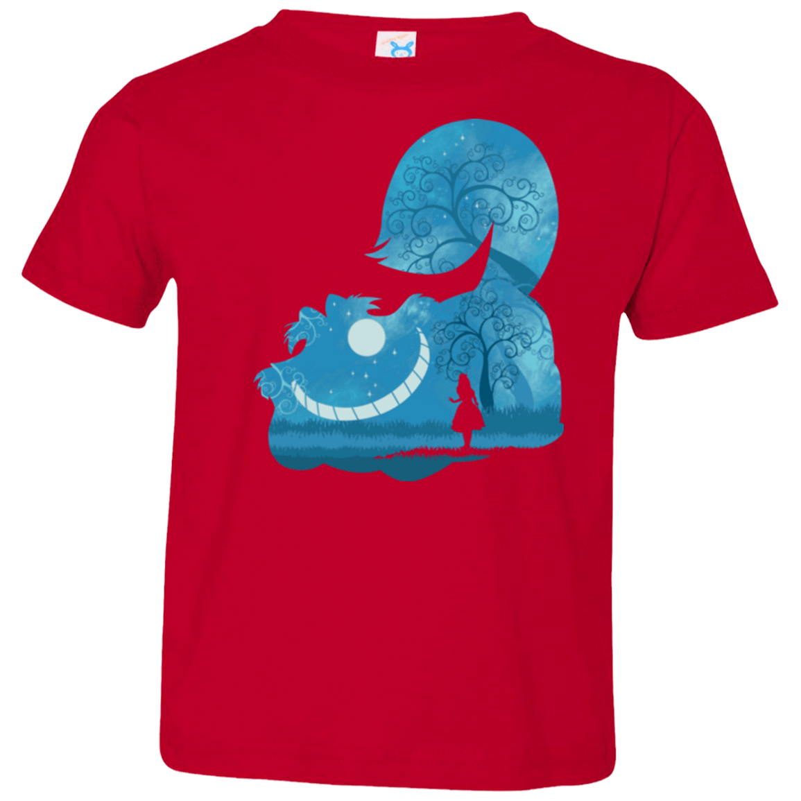 T-Shirts Red / 2T Cheshire Portrait Toddler Premium T-Shirt