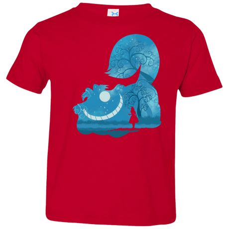 T-Shirts Red / 2T Cheshire Portrait Toddler Premium T-Shirt