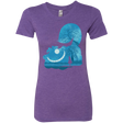 T-Shirts Purple Rush / S Cheshire Portrait Women's Triblend T-Shirt