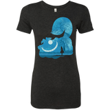 T-Shirts Vintage Black / S Cheshire Portrait Women's Triblend T-Shirt