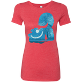 T-Shirts Vintage Red / S Cheshire Portrait Women's Triblend T-Shirt
