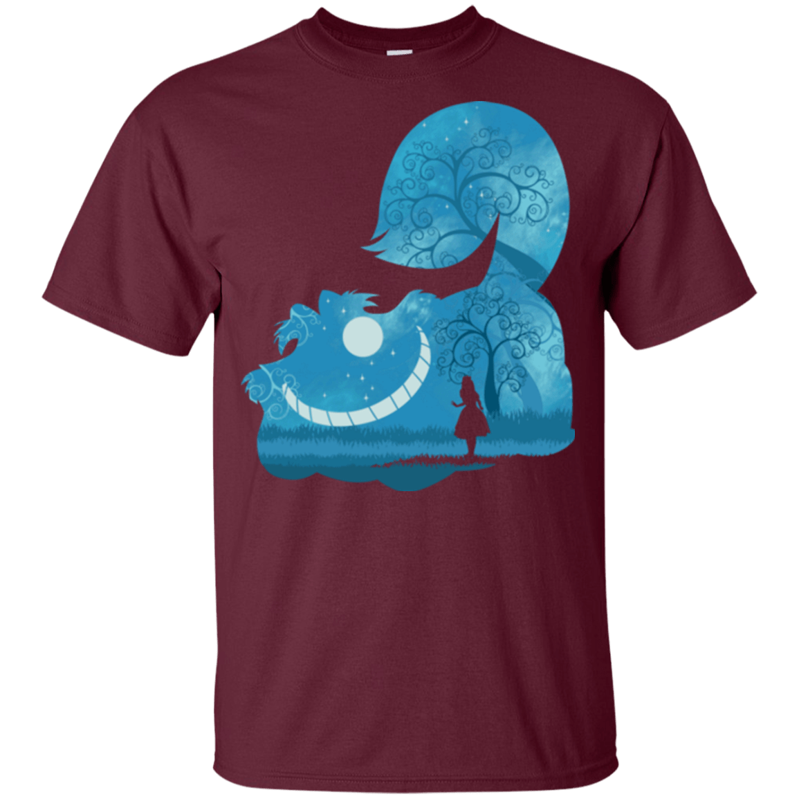 T-Shirts Maroon / YXS Cheshire Portrait Youth T-Shirt