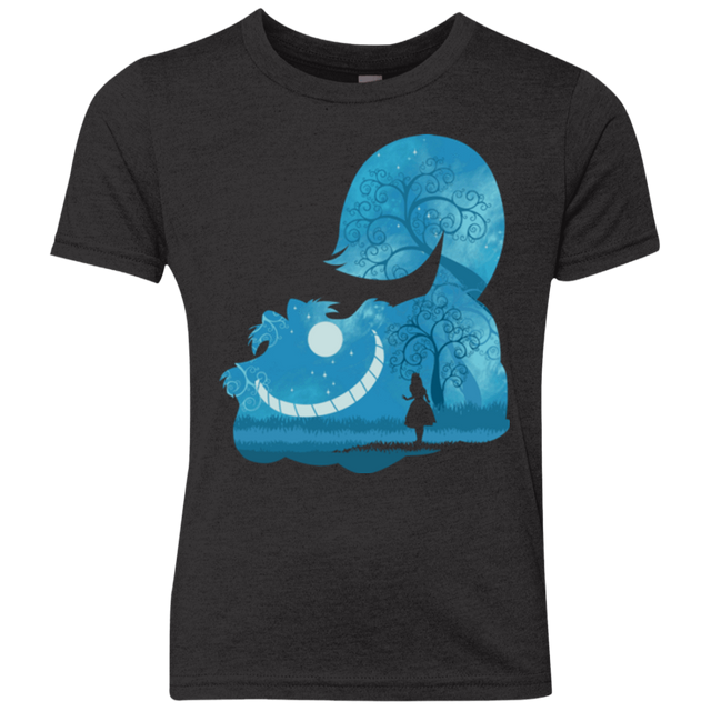 T-Shirts Vintage Black / YXS Cheshire Portrait Youth Triblend T-Shirt