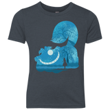 T-Shirts Vintage Navy / YXS Cheshire Portrait Youth Triblend T-Shirt