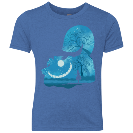T-Shirts Vintage Royal / YXS Cheshire Portrait Youth Triblend T-Shirt