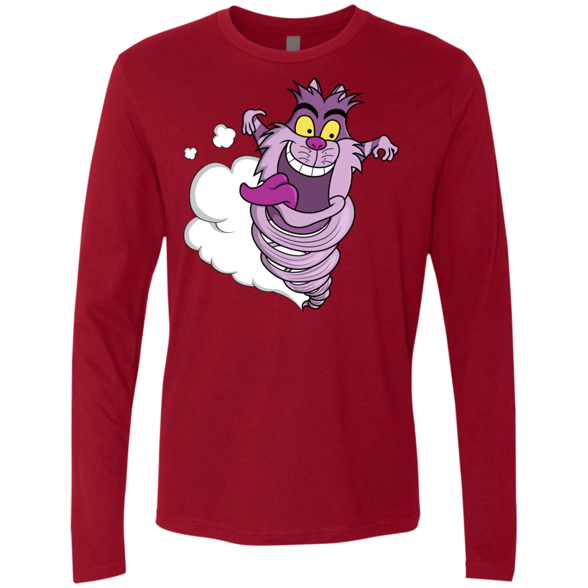 T-Shirts Cardinal / S CHESMANIA Men's Premium Long Sleeve