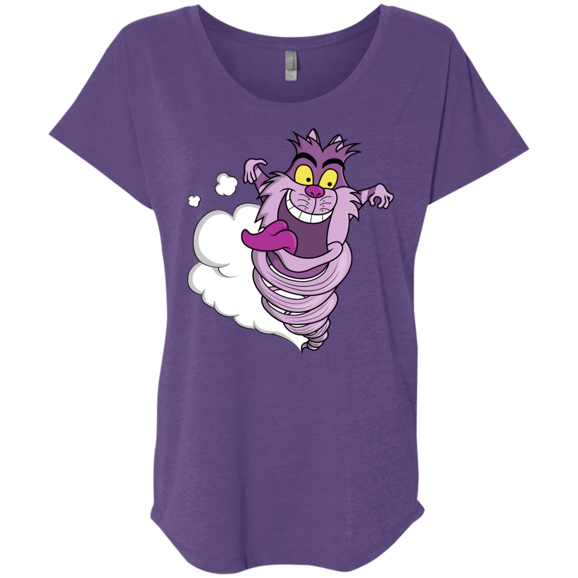 T-Shirts Purple Rush / X-Small CHESMANIA Triblend Dolman Sleeve