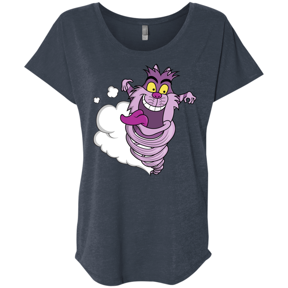 T-Shirts Vintage Navy / X-Small CHESMANIA Triblend Dolman Sleeve