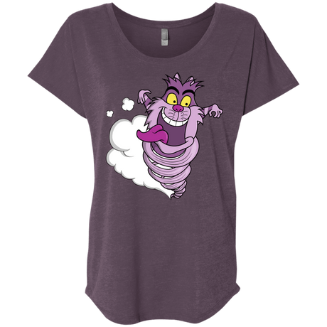 T-Shirts Vintage Purple / X-Small CHESMANIA Triblend Dolman Sleeve