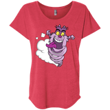 T-Shirts Vintage Red / X-Small CHESMANIA Triblend Dolman Sleeve