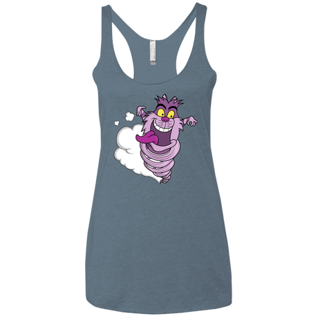 T-Shirts Indigo / X-Small CHESMANIA Women's Triblend Racerback Tank