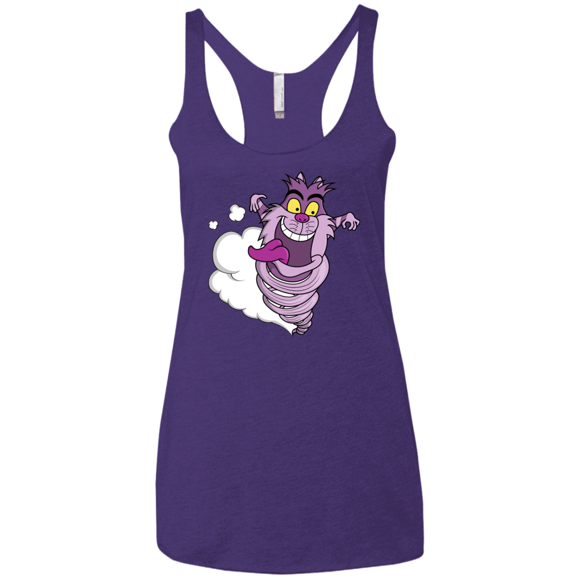 T-Shirts Purple Rush / X-Small CHESMANIA Women's Triblend Racerback Tank