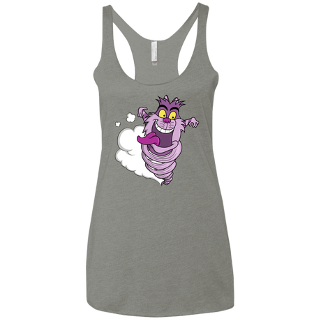 T-Shirts Venetian Grey / X-Small CHESMANIA Women's Triblend Racerback Tank