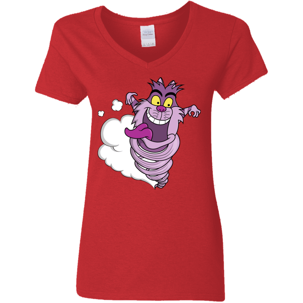 T-Shirts Red / S CHESMANIA Women's V-Neck T-Shirt